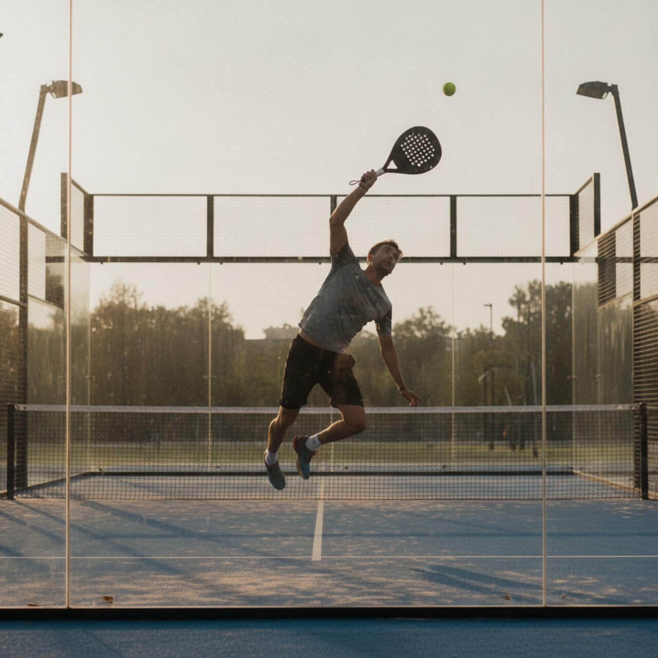 Core exercises for padel that build the rotational power behind your smash and the stability that keeps you balanced on every shot. Train it right.