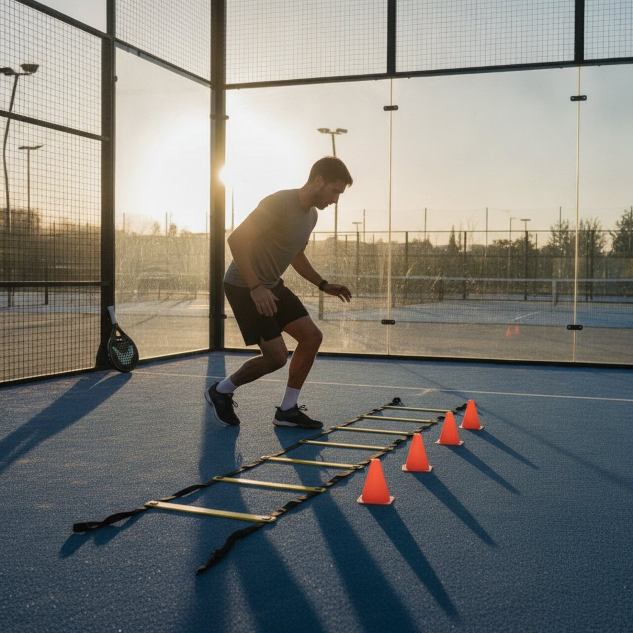 Padel Agility Drills: Ladder and Cone Exercises for Faster Footwork