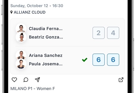 Feed social de padel: conecta con tu comunidad