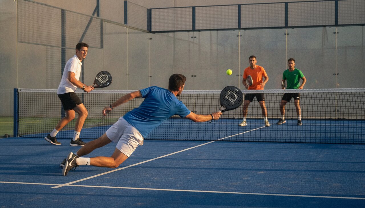 Poaching in Padel: When to Cross for Your Partner's Ball